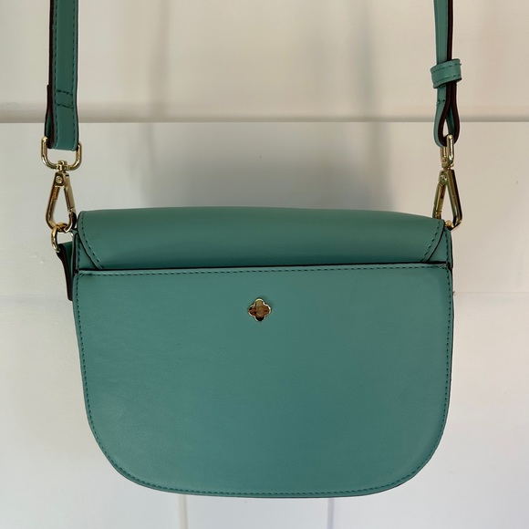 Shoulder Bag Aqua with Tassel - Picture 5 of 6